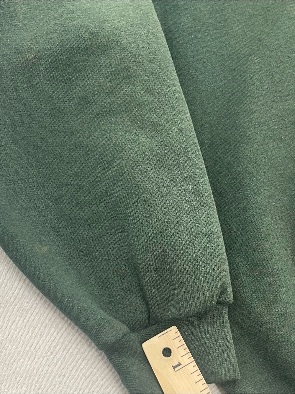 Vintage Edmonton Eskimos Hoodie Zip Up Impact CFL Yellow Green Men M Football - Picture 3 of 12